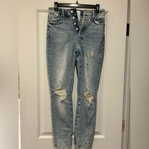 MOTHER jeans super stunner ankle size 26